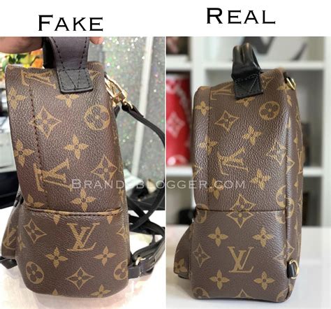 lv palm springs mini real vs fake|FAKE vs REAL: Louis Vuitton Palm Springs Backpack .